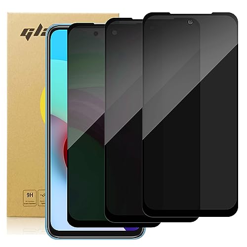 zonyee 3 Stück Sichtschutzfolie für Xiaomi Redmi Note 11 6.43", 9H Härte Privatsphäre Schutzfolie Gehärtetes Glas Folie Blickschutzfolie Displayschutz [Blasenfrei und Scratch Resistant] von zonyee