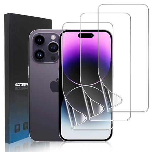 zonyee 3 Stück TPU Schutzfolie Kompatibel mit iPhone 14 Pro Max, Klar HD Weiche TPU Folie Displayschutzfolie für iPhone 14 Pro Max - Hohe Empfindlichkeit, Kratzfest, Anti-Öl, Anti-Blasen zonyee 3 Stück TPU Schutzfolie Kompatibel mit iPhone 14 Pro Max, Klar HD Weiche TPU Folie Displayschutzfolie für iPhone 14 Pro Max - Hohe Empfindlichkeit, Kratzfest, Anti-Öl, Anti-Blasen von zonyee