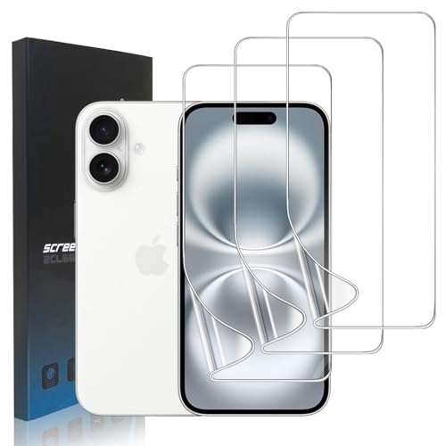 zonyee 3 Stück TPU Schutzfolie Kompatibel mit iPhone 16 Plus, Klar HD Weiche TPU Folie Displayschutzfolie für iPhone 16 Plus - Hohe Empfindlichkeit, Kratzfest, Anti-Öl, Anti-Blasen zonyee 3 Stück TPU Schutzfolie Kompatibel mit iPhone 16 Plus, Klar HD Weiche TPU Folie Displayschutzfolie für iPhone 16 Plus - Hohe Empfindlichkeit, Kratzfest, Anti-Öl, Anti-Blasen von zonyee