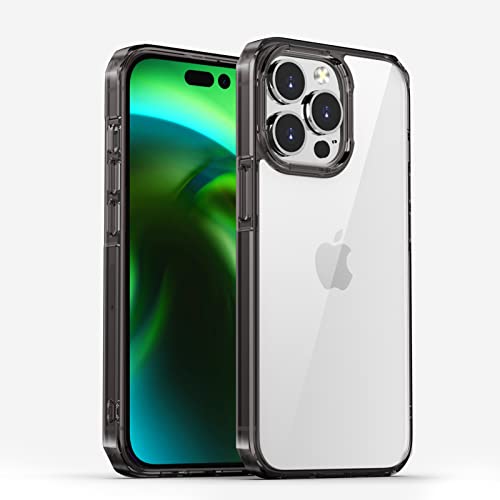 zonyee Hülle für iPhone 14 Pro, Harte Einfachheit Verlauf Schutzhülle Dünne Durchsichtige Stoßfest Kratzfest Handyhülle für iPhone 14 6.1 Zoll 2022 [Nicht Gelb][Militärischer Fallschutz] von zonyee