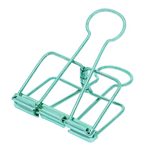 Extra große Binder-Clips, 5,1 cm, große Büroklammern, grün, für Büro, Schule, Zubehör (15 Stück) von zoohot