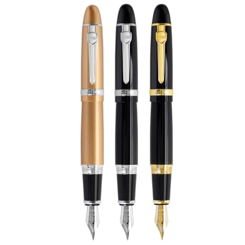 Zoohot Jinhao 159 Füllfederhalter Schwerer großer Stift 3 Stück In 3 Farben von zoohot