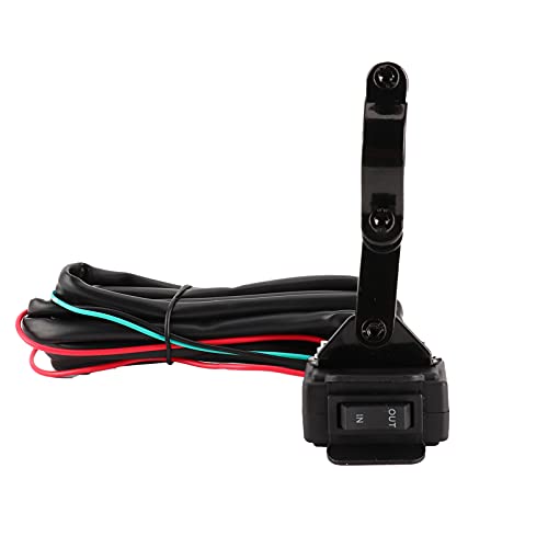 ATV Kippschalter Kippschalter Praktischer Kippschalter für Seilwinde 12V für Hydraulikpumpen für Aufzüge für 12 Volt ATV/UTV Windensysteme von zottel