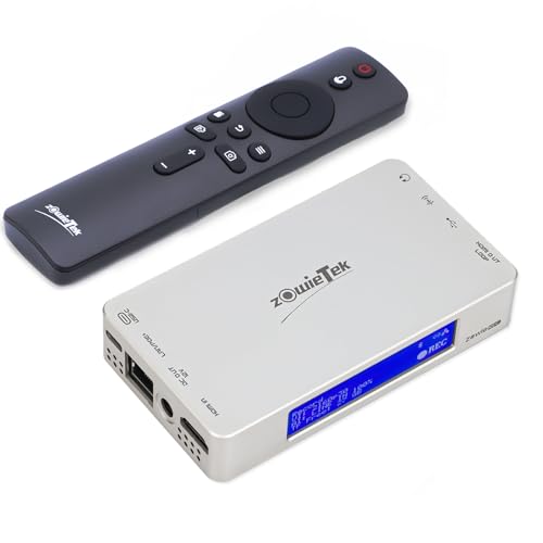 ZowieREC 4K @ 30fps HDMI Videorecorder, DVR für Camcorder, Spielekonsolen, Laptops, PCs, Wiedergabe auf dem Fernseher, Zeitplan Aufnahme, Schnappschuss, Pause und Fortsetzung, TF-Karte & USB, kein PC ZowieREC 4K @ 30fps HDMI Videorecorder, DVR für Camcorder, Spielekonsolen, Laptops, PCs, Wiedergabe auf dem Fernseher, Zeitplan Aufnahme, Schnappschuss, Pause und Fortsetzung, TF-Karte & USB, kein PC von zowietek