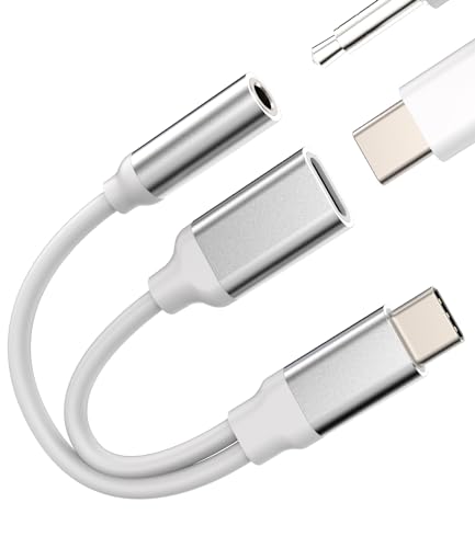 Aux USB C Kabel für Apple iPhone 15 Pro Max Plus Adapter 3,5 Klinke Kopfhörer kompatibel mit Samsung für iPad Pro Air Mini6 Typ C Ladegerät Kopfhörer Splitter Typ C Schnellladung Kabelanschluss Aux USB C Kabel für Apple iPhone 15 Pro Max Plus Adapter 3,5 Klinke Kopfhörer kompatibel mit Samsung für iPad Pro Air Mini6 Typ C Ladegerät Kopfhörer Splitter Typ C Schnellladung Kabelanschluss von zoyuzan
