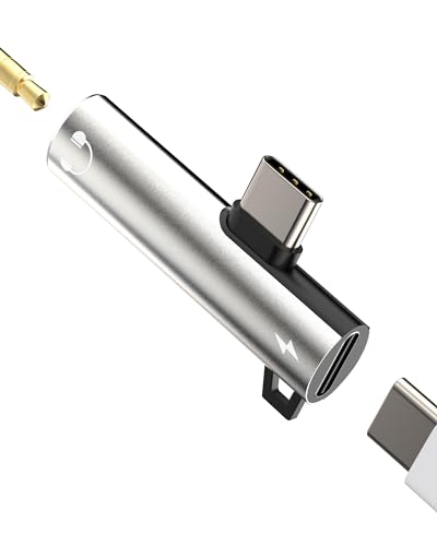 Klinke Adapter USB C, Splitter Jack 3,5 Typ C für iPhone 15 Kopfhörer Ladegerät Kopfhörer Aux-Kabel kompatibel mit Samsung für Apple Pro Max Plus für iPad Pro Type-C Schnellladung Ladegerät Kabel Klinke Adapter USB C, Splitter Jack 3,5 Typ C für iPhone 15 Kopfhörer Ladegerät Kopfhörer Aux-Kabel kompatibel mit Samsung für Apple Pro Max Plus für iPad Pro Type-C Schnellladung Ladegerät Kabel von zoyuzan