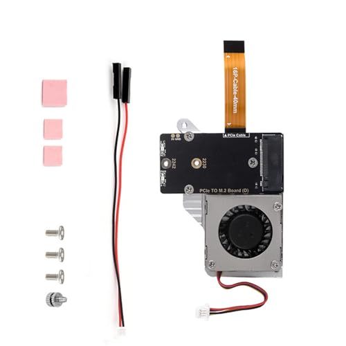 zuousxbs PCIe to Optimal Wärmeabteilung Für 5 Mit Aktiven Kühler Effizienter Thermalpad Einfache Installation von zuousxbs
