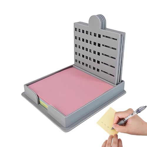 Sticky Note Stencil Template, Reusable Sticky Notes Dispenser, Desktop Organizer for 3x3 Inch Memo Pads, Compact Design for Offices, Classroom, Study Desk Sticky Note Stencil Template, Reusable Sticky Notes Dispenser, Desktop Organizer for 3x3 Inch Memo Pads, Compact Design for Offices, Classroom, Study Desk von zwxqe