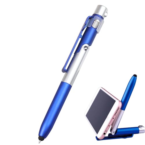 Telefonhalter Kapazitiv, Faltbare Kapazitive Stifte, Handy Ständer Touchscreen Kapazitiv, Einstellbarer Winkel mit LED-Licht, Multifunktional für Touchscreen-Geräte von zwxqe