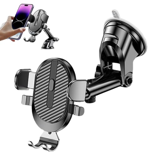 zwxqe Car Phone Holder, 360 Degree Rotation Phone Mount, Smartphone Dashboard Stand, for Driving Navigation, Road Trips, and Daily Commuting, 9.06x4.37 Inches von zwxqe