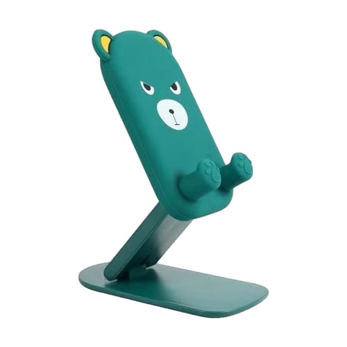zwxqe Desk Phone Holder, Foldable Tablet Stand, Height Adjustable Mobile Cradle, 4.53x2.56x0.98 Inches Cute Cartoon Bear Design, Compatible with Most Smartphones and Tablets, Perfect zwxqe Desk Phone Holder, Foldable Tablet Stand, Height Adjustable Mobile Cradle, 4.53x2.56x0.98 Inches Cute Cartoon Bear Design, Compatible with Most Smartphones and Tablets, Perfect von zwxqe