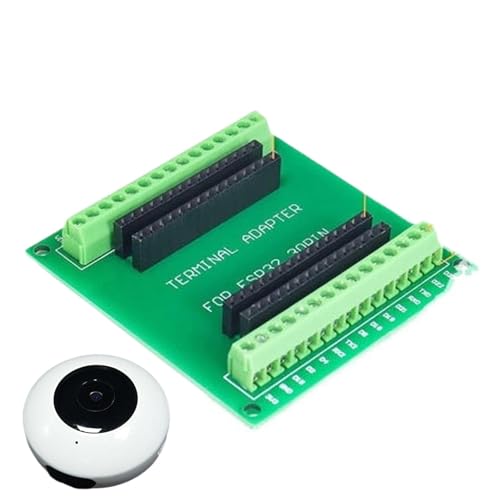 zwxqe Esp-32 Entwicklungsmodul - 2,4 GHz Prozessor-Mikrocontroller Dual-Mode-Entwicklung | Elektronisches Zubehör für WLAN-Lösungen, WiFi-Mini-Kameras, mobiles IoT von zwxqe