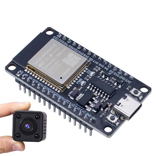 zwxqe Esp32 Modul – 2,4 GHz Prozessor-Mikrocontroller, Dual-Modus-Entwicklung, elektronisches Zubehör für WLAN-Lösungen, WiFi-Mini-Kameras, mobiles IoT von zwxqe