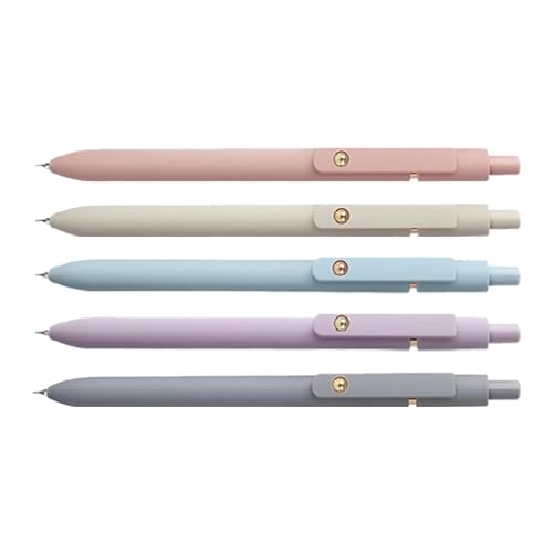 zwxqe Gelschreiber | High-End-Serie Stifte – 5 Stück, kreativ, glatt, schnell trocknend, feine Spitze, Schreibwerkzeug für Tagebuch, Notizen, Damen, Herren, Schule zwxqe Gelschreiber | High-End-Serie Stifte – 5 Stück, kreativ, glatt, schnell trocknend, feine Spitze, Schreibwerkzeug für Tagebuch, Notizen, Damen, Herren, Schule von zwxqe