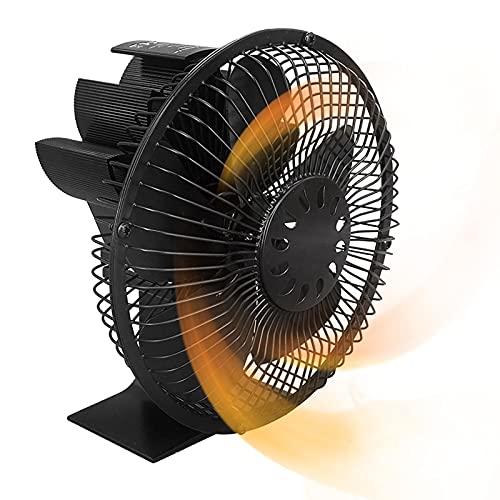 zwxqe Heat Powered Stove Fan, Fireplace Heat Powered Fan, Fire Propelled Fans, Energy Propeller with Cover, 218x158x232mm Log Stove Propeller for Efficient Warm Air zwxqe Heat Powered Stove Fan, Fireplace Heat Powered Fan, Fire Propelled Fans, Energy Propeller with Cover, 218x158x232mm Log Stove Propeller for Efficient Warm Air von zwxqe