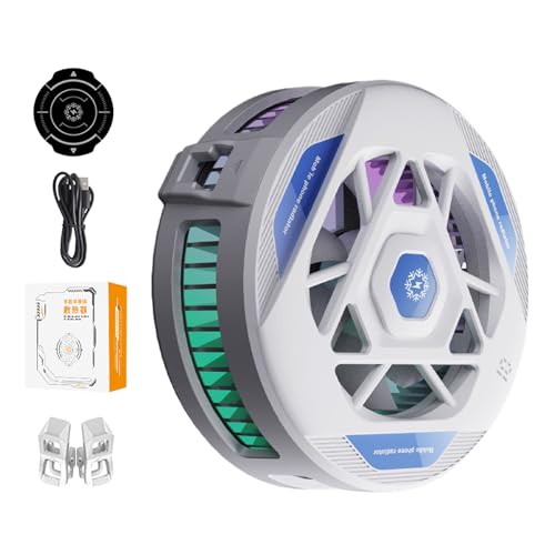 zwxqe Kühler Phone, Handy-Zubehör, tragbarer Halbleiter-Kühler, mobiles Spiel-Kühlgerät, 5,9 x 1,9 cm, kompaktes Zubehör für E-Sport-Wettbewerbe, Reisen und tägliches Pendeln zwxqe Kühler Phone, Handy-Zubehör, tragbarer Halbleiter-Kühler, mobiles Spiel-Kühlgerät, 5,9 x 1,9 cm, kompaktes Zubehör für E-Sport-Wettbewerbe, Reisen und tägliches Pendeln von zwxqe