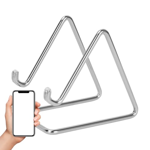 zwxqe Phone Stand, Metal Mobile Holder, Lightweight Multi-Functional Bracket, Desk Accessories for Dorm, Studio, Home, Vanity, Outdoor, Travel, Airplane, Portable Viewing zwxqe Phone Stand, Metal Mobile Holder, Lightweight Multi-Functional Bracket, Desk Accessories for Dorm, Studio, Home, Vanity, Outdoor, Travel, Airplane, Portable Viewing von zwxqe
