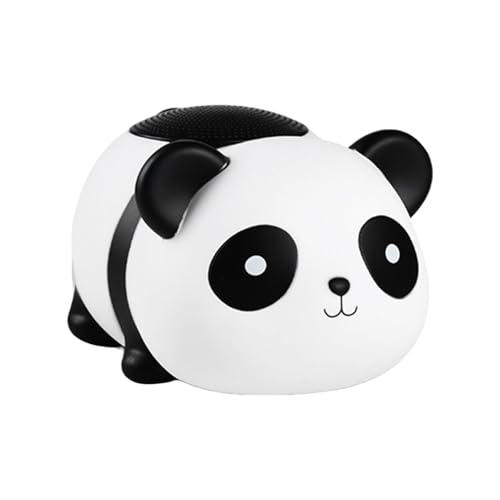 zwxqe Tragbarer kabelloser Lautsprecher, Tier-Panda-Dekor mit langer Spielzeit und Stereo-Sound, niedliche Sammelfiguren und Schreibtischzubehör, 15 x 10 x 5 cm, für Erwachsene, Kinder, Jugendliche zwxqe Tragbarer kabelloser Lautsprecher, Tier-Panda-Dekor mit langer Spielzeit und Stereo-Sound, niedliche Sammelfiguren und Schreibtischzubehör, 15 x 10 x 5 cm, für Erwachsene, Kinder, Jugendliche von zwxqe