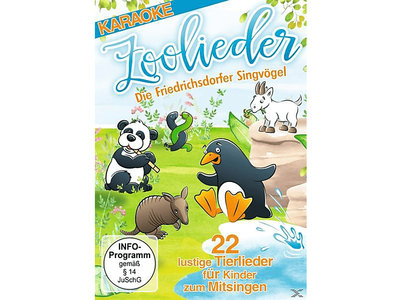 Zoolieder - Die Friedrichsdorfer Singvögel 22 lustige Tierlieder für Kinder zum Mitsingen DVD von zyx